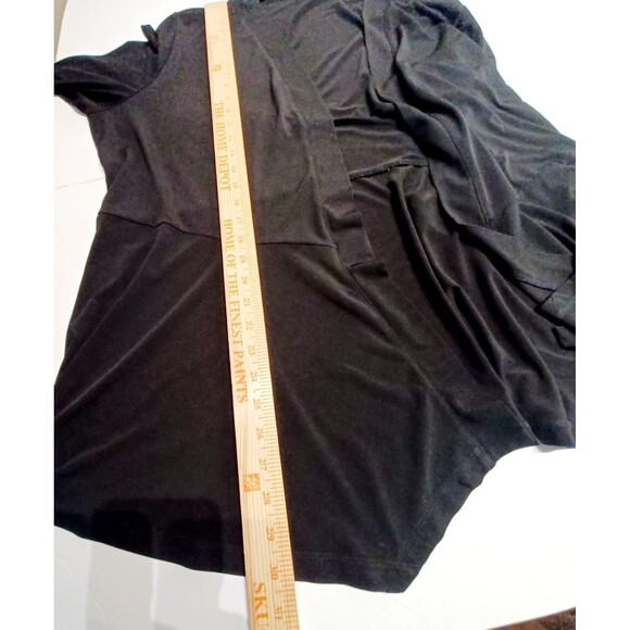 Susan Graver Black Women's Embellished Jacket And Shell 2-pc  Set Size 2X - Picture 5 of 13